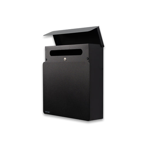 Spinder Design brievenbus Inbox - Zwart - Incl. sleutel - vtwonen shop
