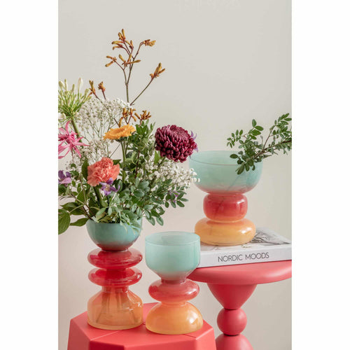 Present Time vaas Summer Vibes - multicolor - Ø18cm - vtwonen shop