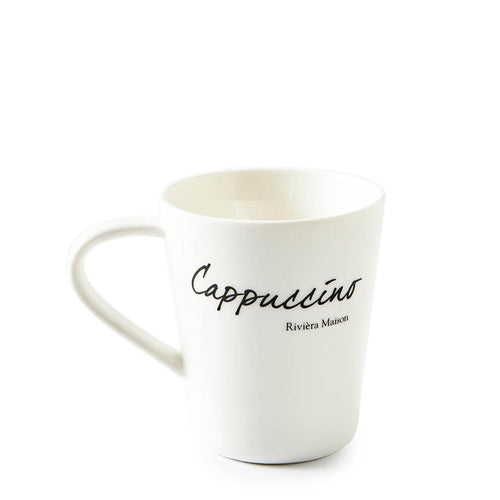 Rivièra Maison Classic Cappuccino Mug - Porselein - Off White - vtwonen shop