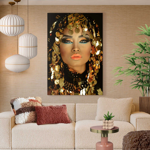 Reinders glasschilderij Arabische Prinses - 116x78cm