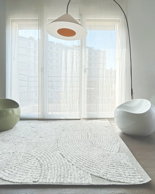 AFK Living vloerkleed Curve - reliëfeffect - grijs - 160 x 230 cm - vtwonen shop