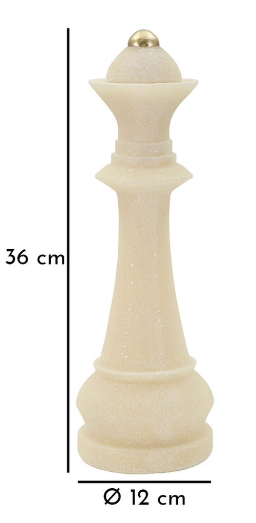 Mauro Ferretti koningin - 12x36 cm - beige/goud
