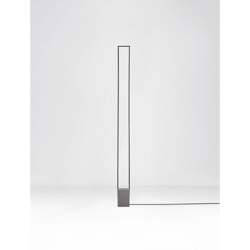 Nova Luce LITHOS Geïntegreerde LED-vloerlamp, zwart, donker antraciet, LED 26W 1431lm 3000K