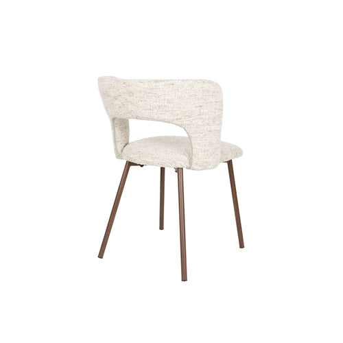 Housecraft Living Chelsea Eetkamerstoelen Beige - Set van 2