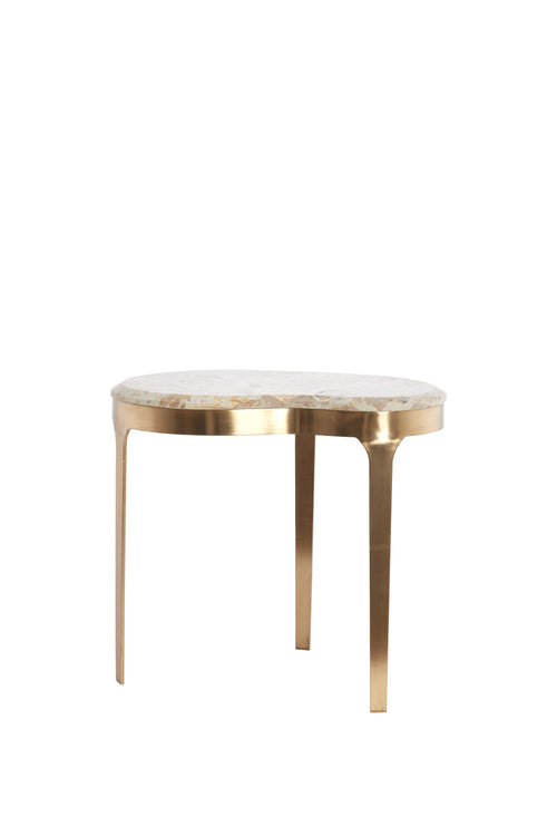 Light & Living bijzettafel GIULIO - 51x38x48 cm - bruin - vtwonen shop