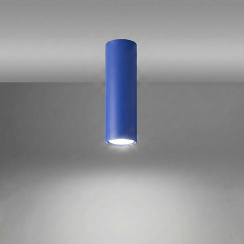 Sollux Lighting Plafondlamp LAGOS 20 ultramarijn - 6x6x20cm