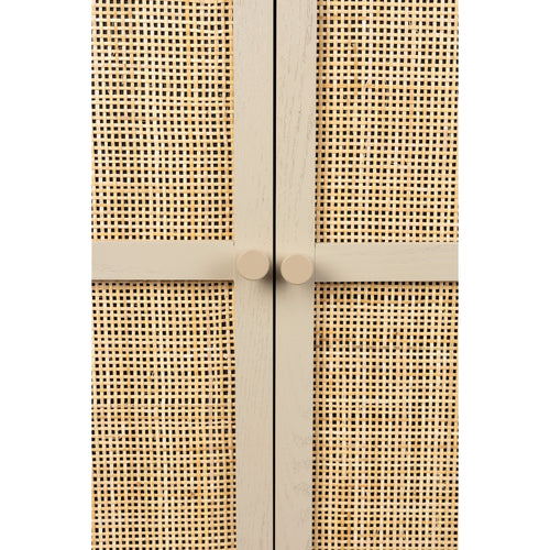 Housecraft living Amaya Kast Laag 2 deurs Rotan - Beige - vtwonen shop