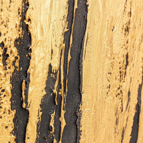 Kare Design Schilderij Abstract zwart 80x120cm - vtwonen shop