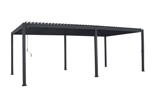 MIRADOR Pergola 111 Deluxe 3,6x7,2m - Antraciet - vtwonen shop