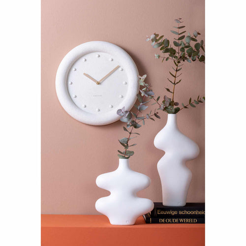 Present Time vaas Organic Curves - wit - 15.5x8x30.5cm - vtwonen shop