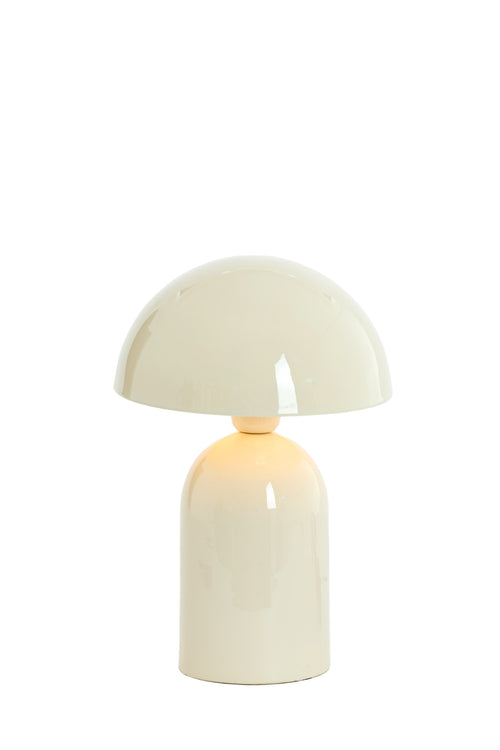 Light & Living tafellamp TOLIMA - wit - Ø23x35cm