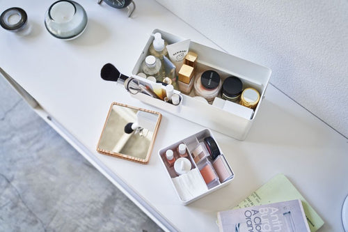 Yamazaki Make-up Organizer - Tower - Wit - vtwonen shop