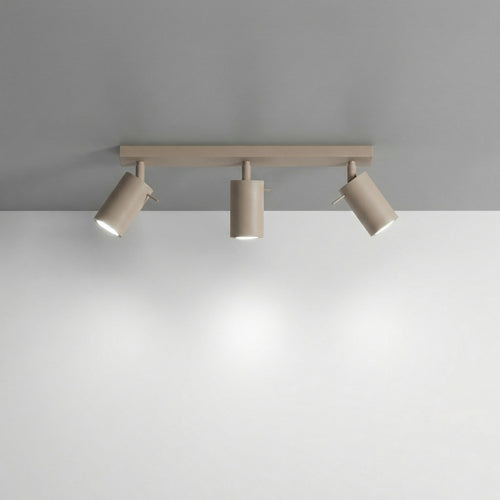 Sollux Lighting Plafondlamp RING 3 taupe - 45x6x16cm