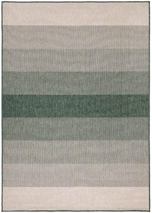 Buiten vloerkleed Boa - Groen/Wit - dubbelzijdig - EVA Interior - 280 x 380 cm - vtwonen shop