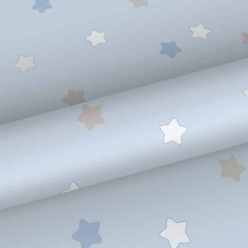 Sanders & Sanders behang sterretjes lichtblauw - 53 cm x 10 m - 640569