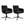 Furnhouse eetkamerstoelen armleuning Marco - Cognacbruin - Leer - Set van 2