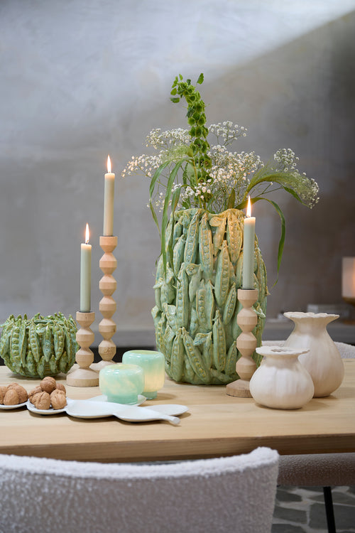 Light & Living vaas FABA - 23.5x22.5x15cm - groen - vtwonen shop