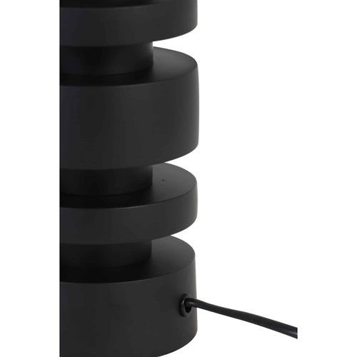 Light & Living lampvoet Desley - zwart - Ø10.5cm