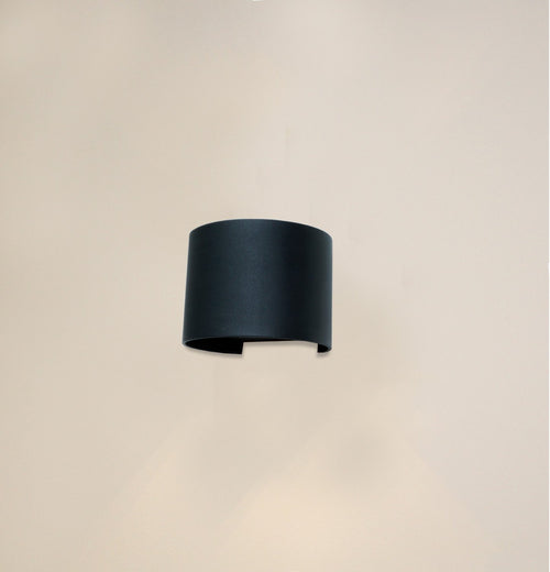 Artdelight wandlamp Gyro - 1 lichts - 11.2  x 9.7   cm - zwart - vtwonen shop