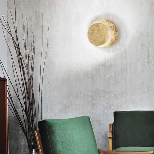Ideal Lux TICK - Geïntegreerde LED Indoor Wandlamp 1 Licht Goud 3000K