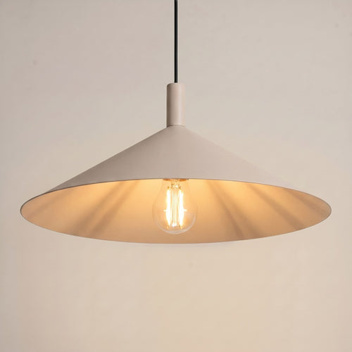 Sollux Lighting Hanglamp NOX 40 taupe - 40x40x135cm