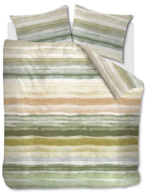 Ariadne at Home dekbedovertrek Colour Palette - 200x200/220 cm - groen - vtwonen shop