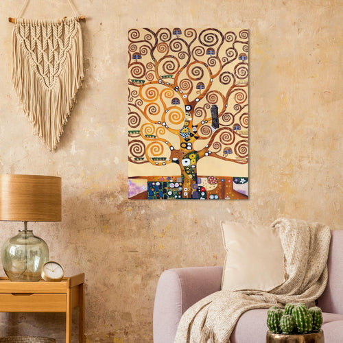 Artfulprints  Gustav Klimt - Tree of life   poster A4 21x29.7 cm - vtwonen shop