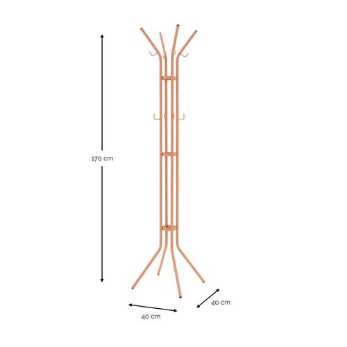 Spinder Design kapstok Jessy - Clay Terra - 12 haken - vtwonen shop