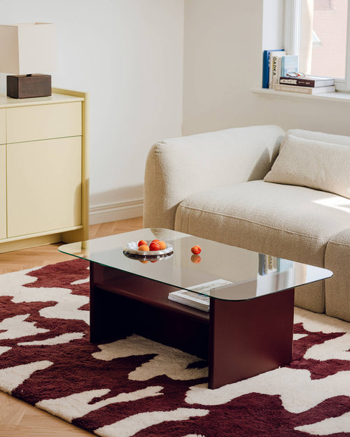 noo.ma Tovo salontafel 120 cm, Wine Berry