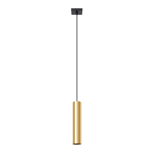 Sollux Lighting Hanglamp LAGOS 1 gepolijst goud - 8x8x100cm