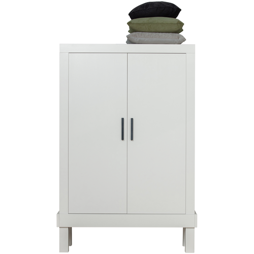 WOOOD dichte kast Bonk - Grenen - Mist - 160x103x37