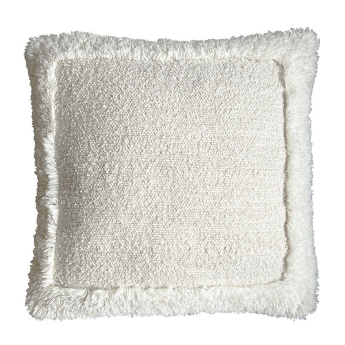 Malagoon vloerkussen Eboya - gebroken wit - 90x90cm 100% wol