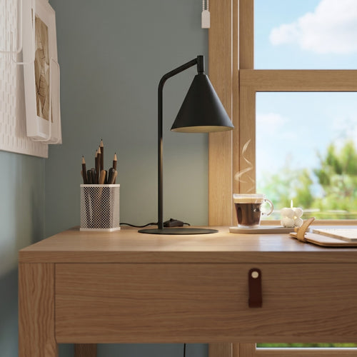 Sollux Lighting Tafellamp NOX zwart - 18x18x35cm