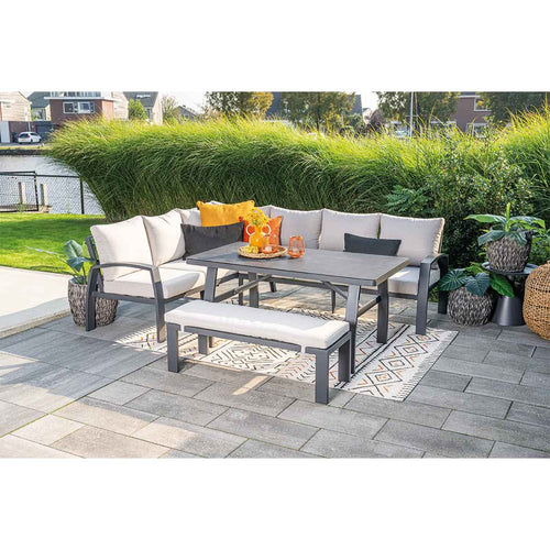 Garden impressions loungebank Cameron - desert sand - 120x40 cm