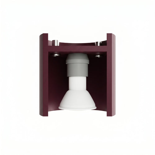 Sollux Lighting Wandlamp ORBIS 1 bordeaux - 10x12x10cm