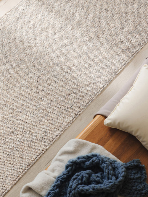 Vloerkleed MOMO Rugs Northern Light Round Oyster 250 cm rond - vtwonen shop