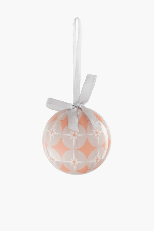 House of Seasons Kerstballen Cadeauset - 14 Stuks - Ø8 cm - Onbreekbaar - Perzik, Grijs - vtwonen shop