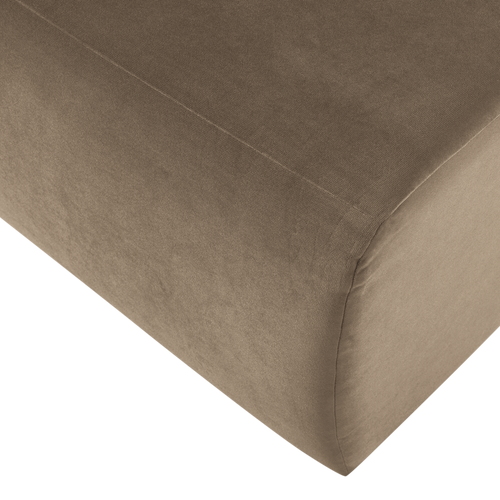 WOOOD eetbank 84 cm rugleuning Mojo Base - Velvet - Khaki - 83x84x76