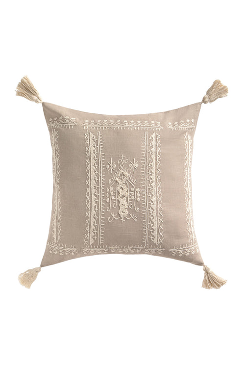 Calma House Kussenhoes Traste - Steenkleur - 45x45