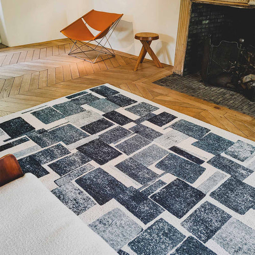 Louis De Poortere vloerkleed Ice Blue - blauw - 280x390cm - vtwonen shop