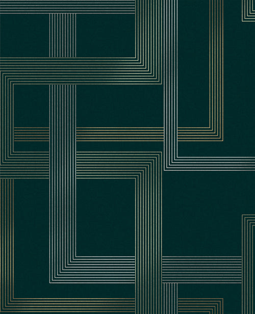 Graham & Brown Vliesbehang - Entwine Emerald  - 10mx52cm - vtwonen shop