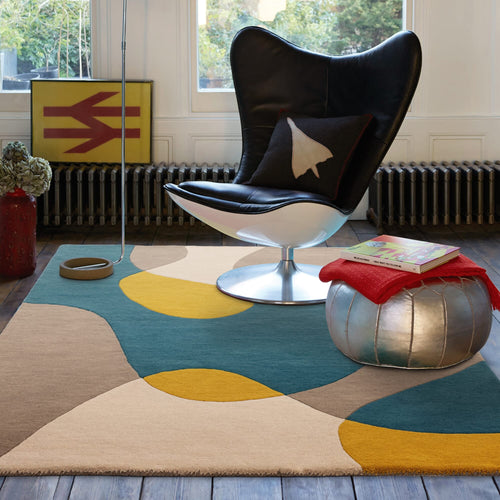 Vloerkleed MOMO Rugs Matrix MAX54 Arc Taupe 200x300 cm