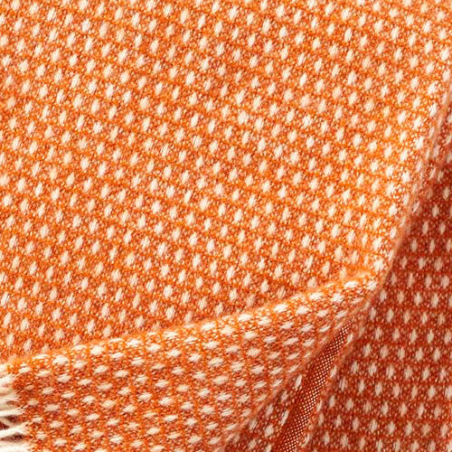 Klippan 100% wollen deken - Knut - orange - 130x200cm - vtwonen shop