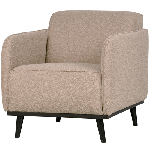 WOOOD fauteuil Statement - Polyester - Beige - 77x72x93