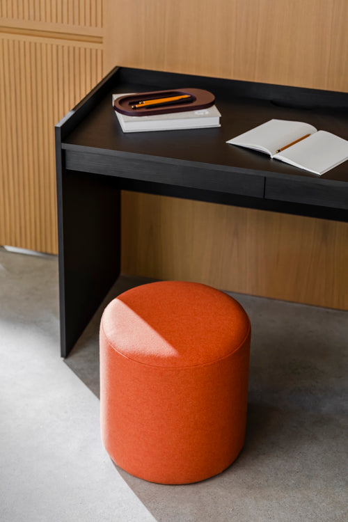 noo.ma FOLK Poef - Terracotta Wool