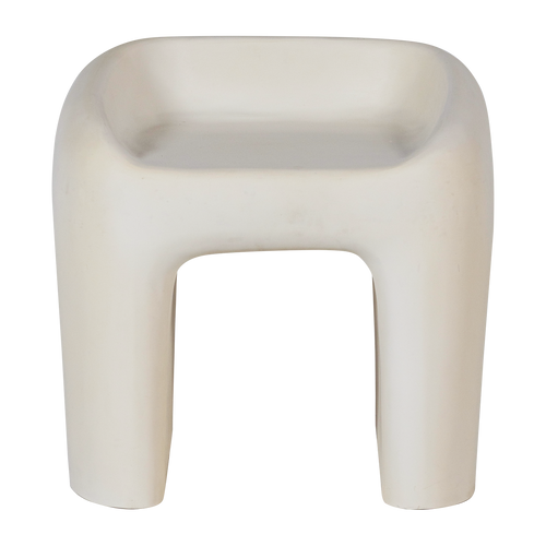 WOOOD kruk tuin Nivo - Polymeer - Naturel - 51x52x50