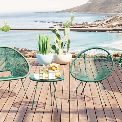 Kare Design Tuinmeubelair Acapulco Mono groen - vtwonen shop