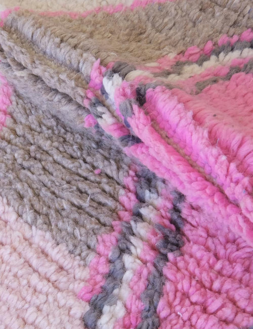 AFK Living vloerkleed Berber - handgemaakt - Wol - 112 x 163 cm