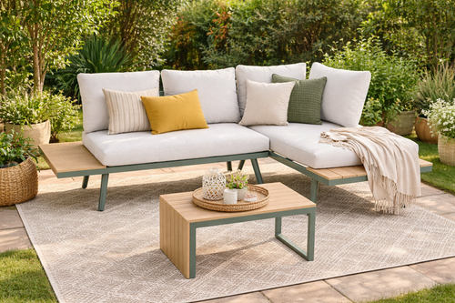 Garden Impressions Forro loungeset - stone green - Vironwood