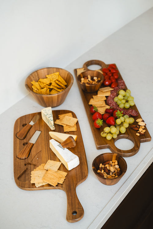 Leopold Vienna - Serveerschaal klein Oviedo acacia s/2 - vtwonen shop